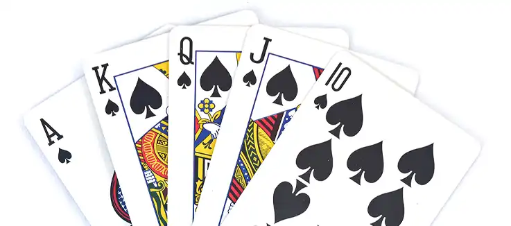 A spade royal flush